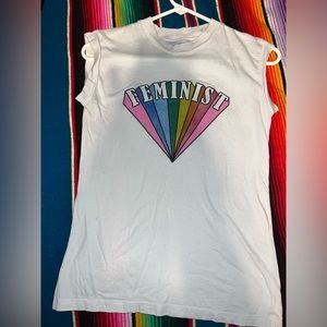 Feminist Rainbow TShirt